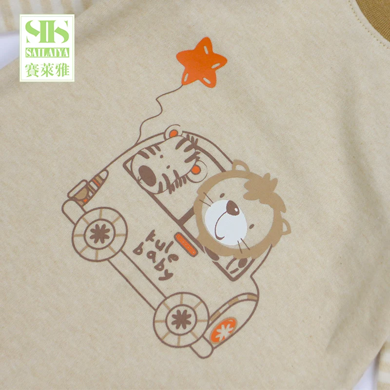 
Wholesale customized hot sale cute animal organic cotton baby rompers wholesale baby clothes 