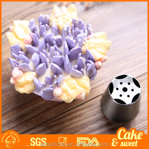 Stainless steel Russian cake icing nozzles set