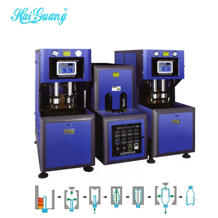Full automatic canister bottle making machine/plastic bottle blow moulding products (60726485936)