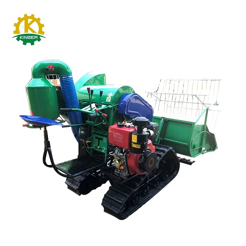 China Best Quality  4L-0.6 Gear Drive Mini Combine Harvester