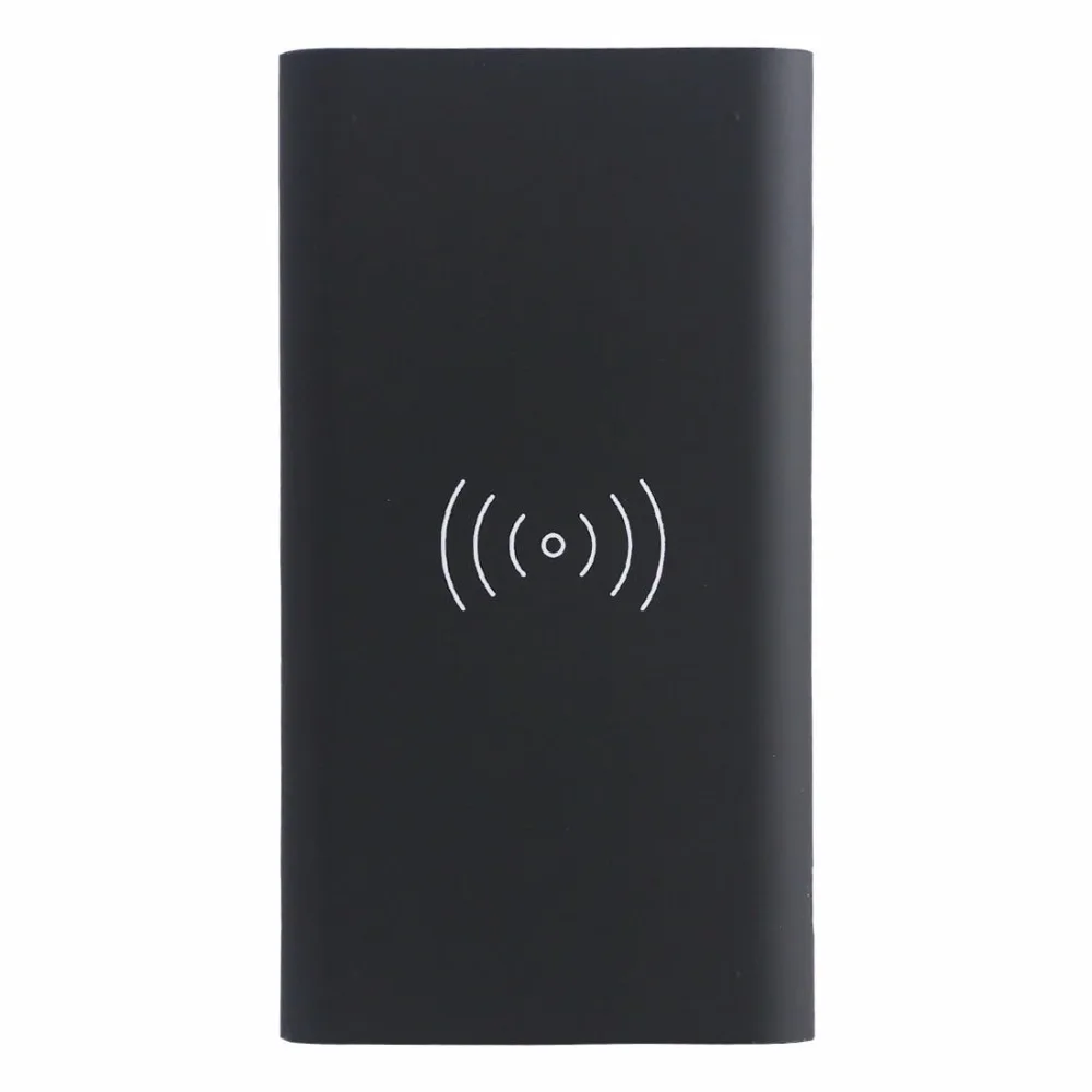 Пользовательский логотип 10000mah QI быстрое зарядное устройство Беспроводное для сотового телефона