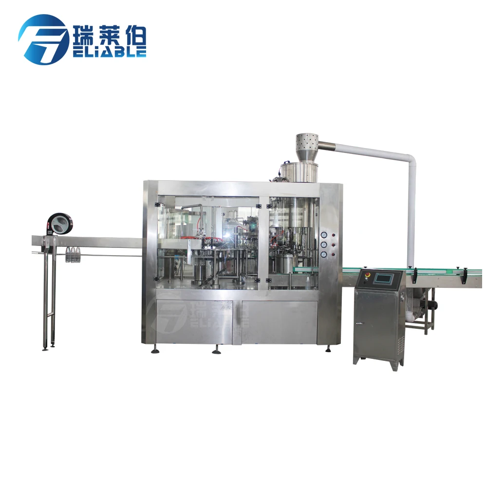 Soda drink bottling production equipment