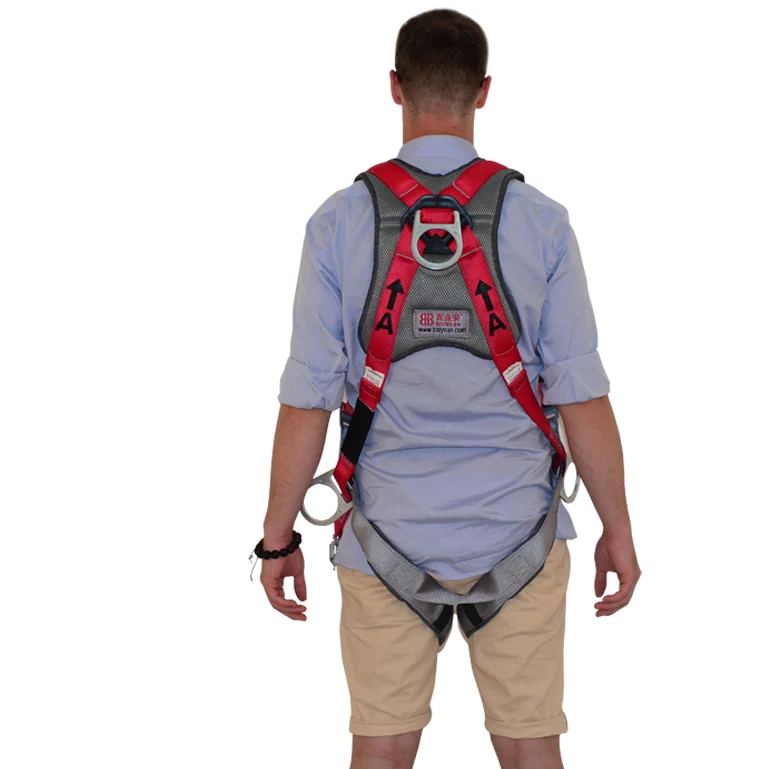 climbing fall protection full body safety harness