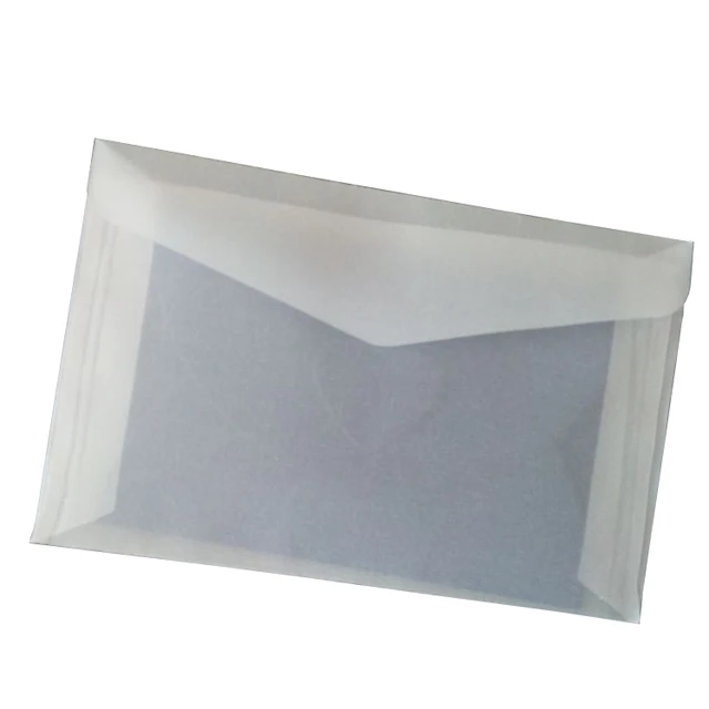 white greaseproof nondeflecting high temperature resistance butter paper envelope for packaging