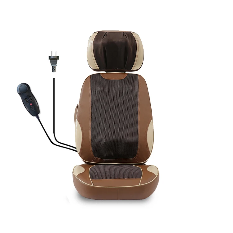 Shiatsu Back Neck Massager Chair Seat 3D Massage Cushion with Heat