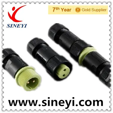 
IP68 Waterproof electrical welding connector 2PIN 250V 15A cable to cable 