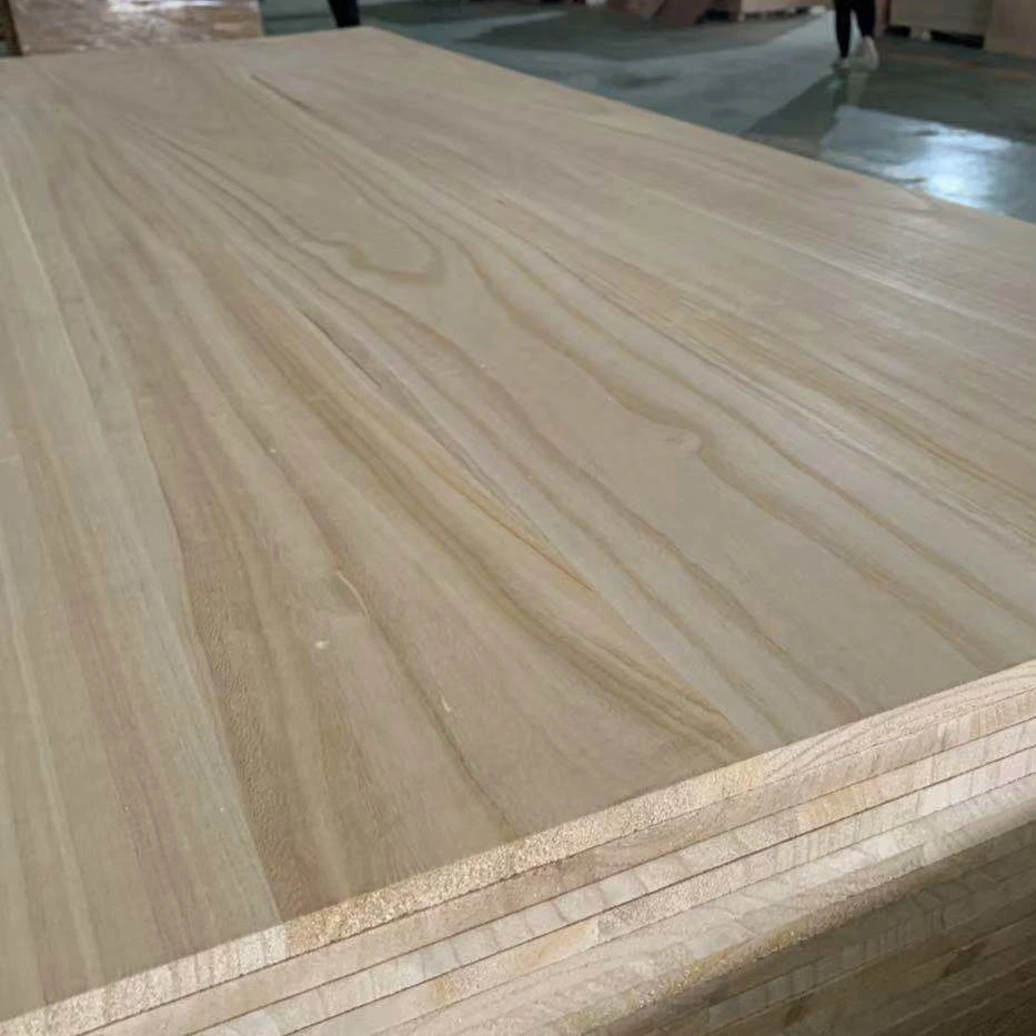 solid wood paulownia timber  furniture board