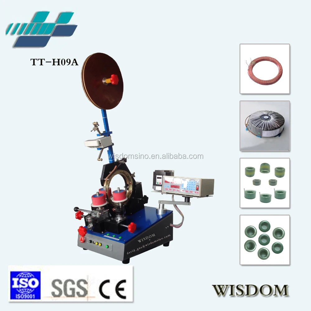 WISDOM TT-H09A Fully Automatic Toroidal Taping Machine for transformer taping