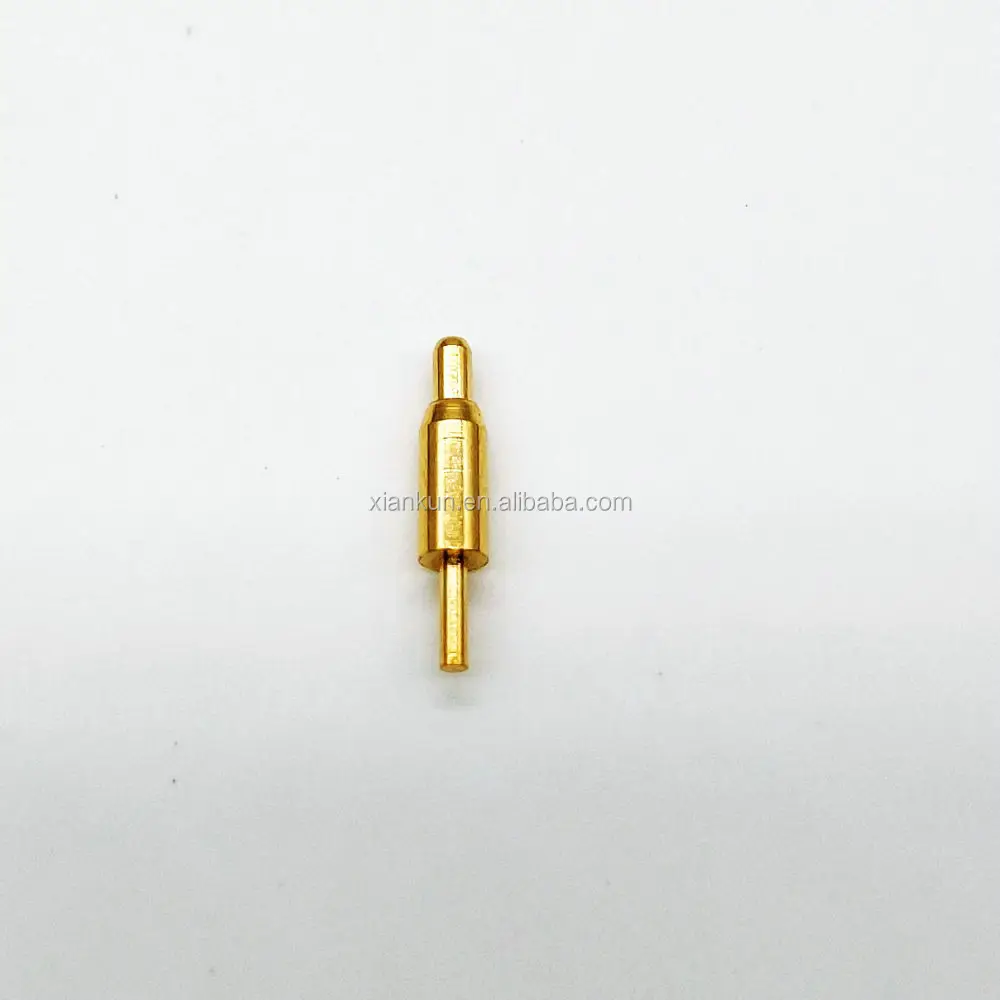 Fast Delivery Custom Metal Gold Plated Brass Pogo Pin,Spring Pin Supplier