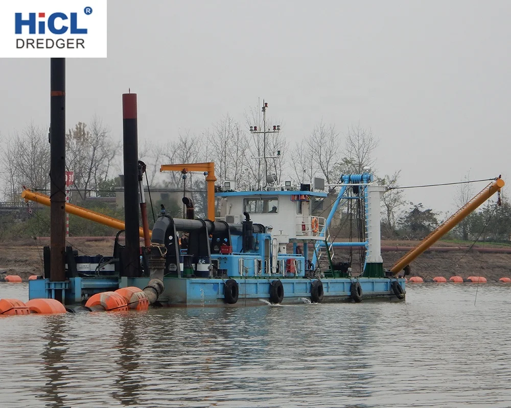 2020 HICL dredger shipyard 20inch 3500m3/h sand cutter suction dredger/pumps for sale in Nigeria/hydraulic/new backhoe dredger