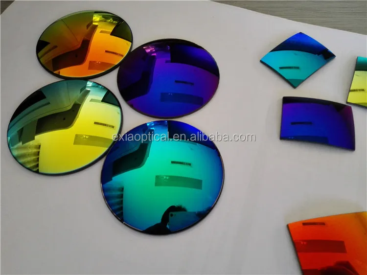 Зеркальные минеральные солнцезащитные линзы