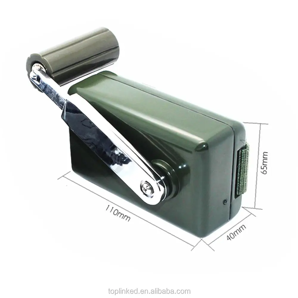 Mini Renewable military hand power generator hand crank generator