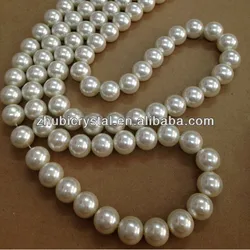 Round Imitation Pearl Beads For Jewelry Making Glass Charming Pendant Necklace Bracelet Earring Decoration DIY Accessories