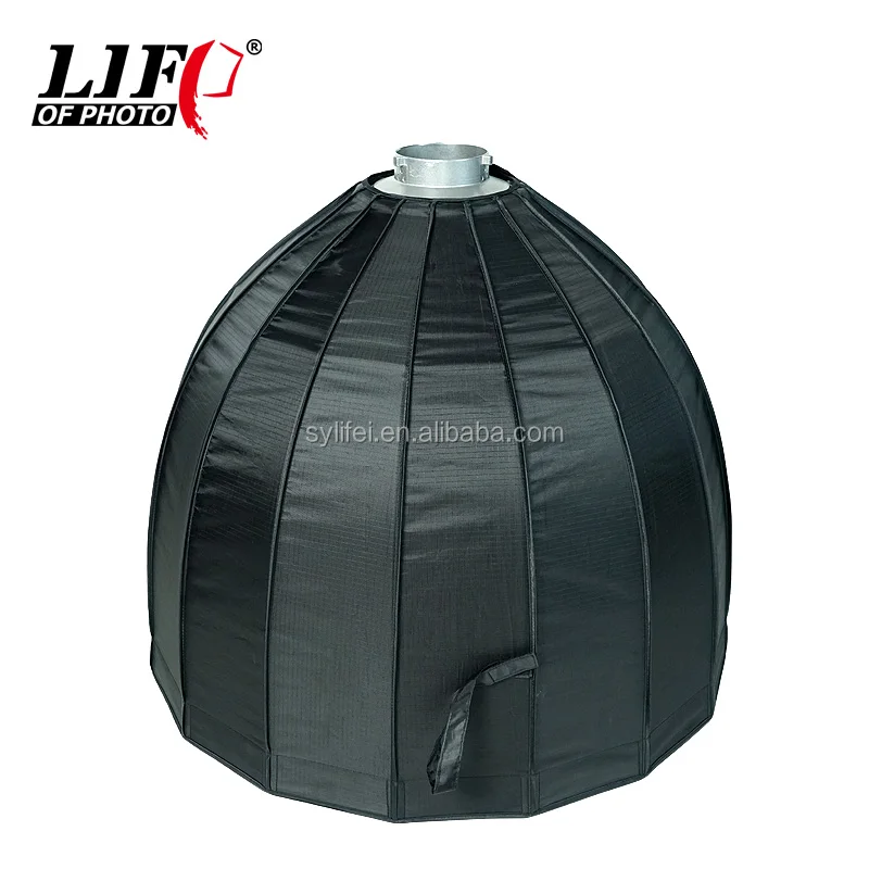 
2017 New hot sale deep parabolic softbox quick open softbox with 16 rods 