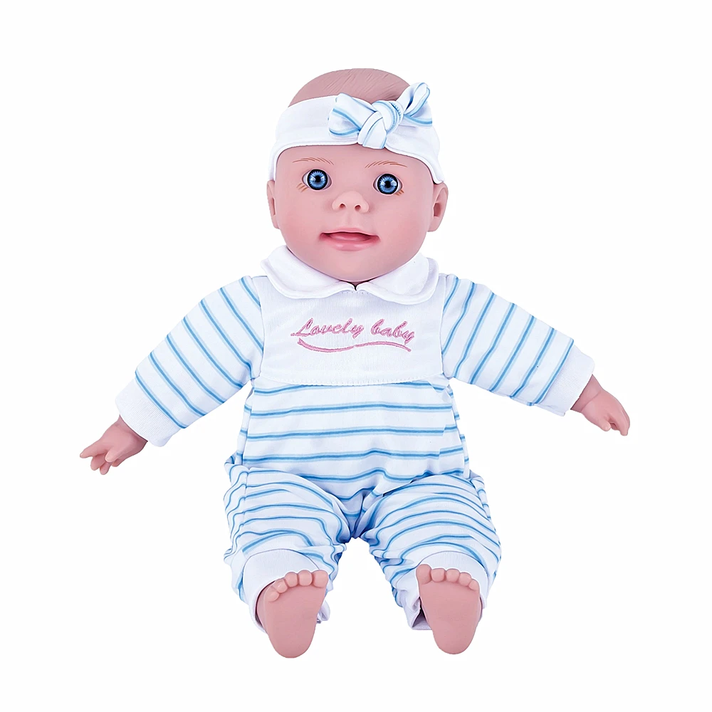 12.5 Inch New Development Realistic Silicone Baby Doll From Children Toy manufacturer For Kids 2018