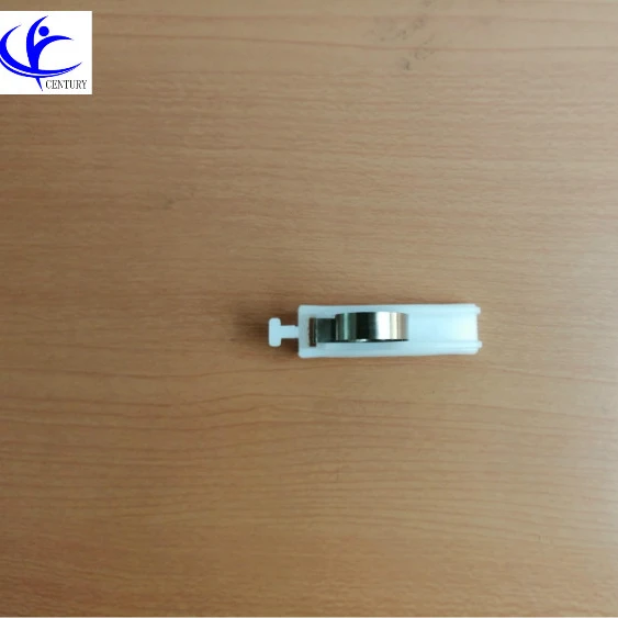plastic cosmet pusher Supermarket white shelf spring  for cosmetics small size plastic rubber cuticle pusher