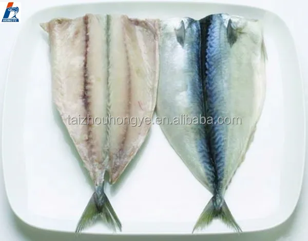 seafood Frozen IQF Pacific Mackerel butterfly fillet on sale