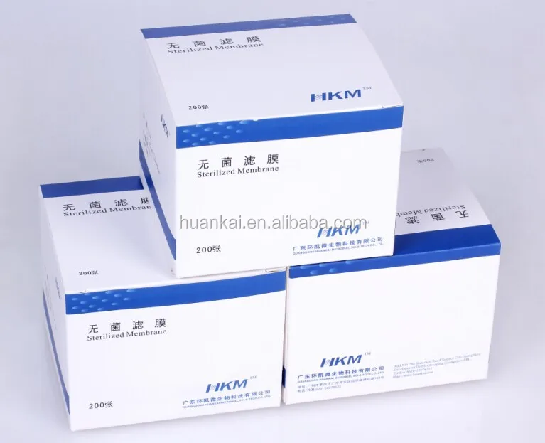 Sterilized Membrane Filter MCE for microbial detection ( manifold filtration system)