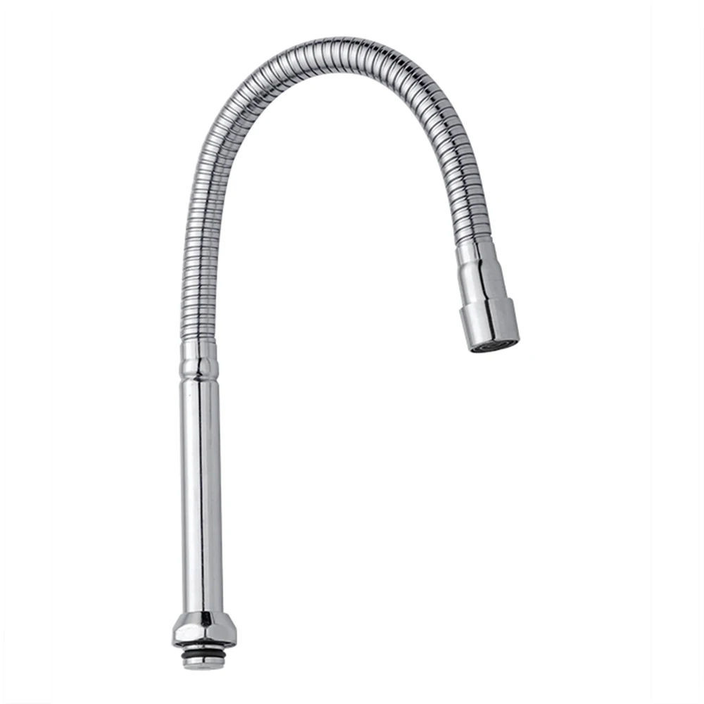
Flexible single handle upc kitchen faucet 
