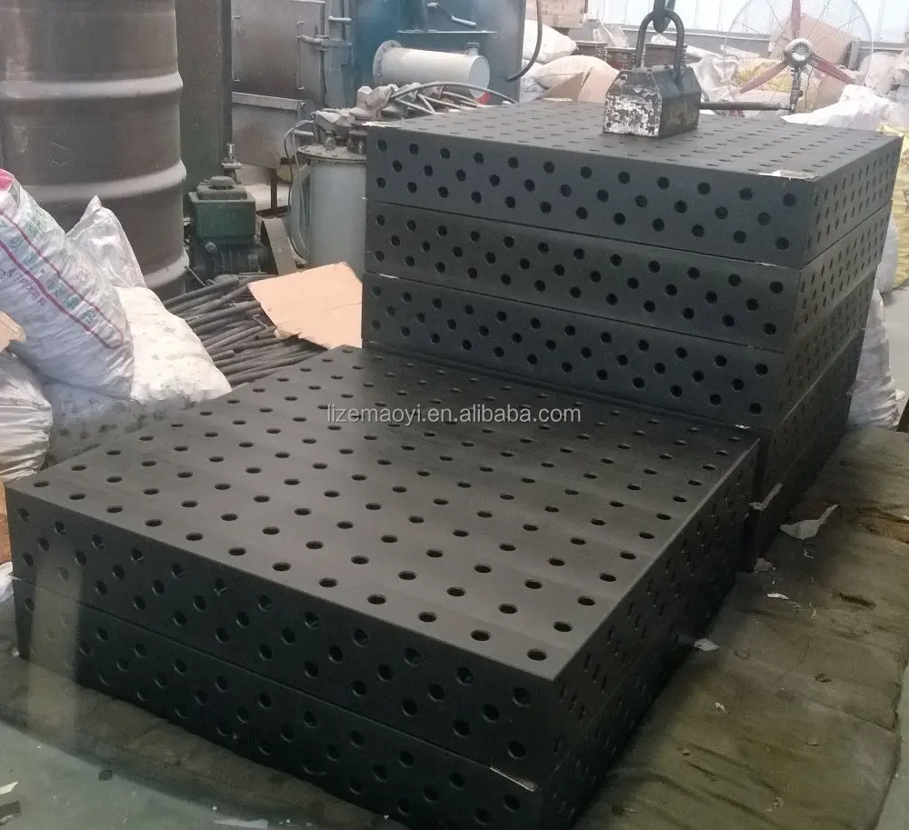 Black Oxide Finish 3D Welding Table CE Certification
