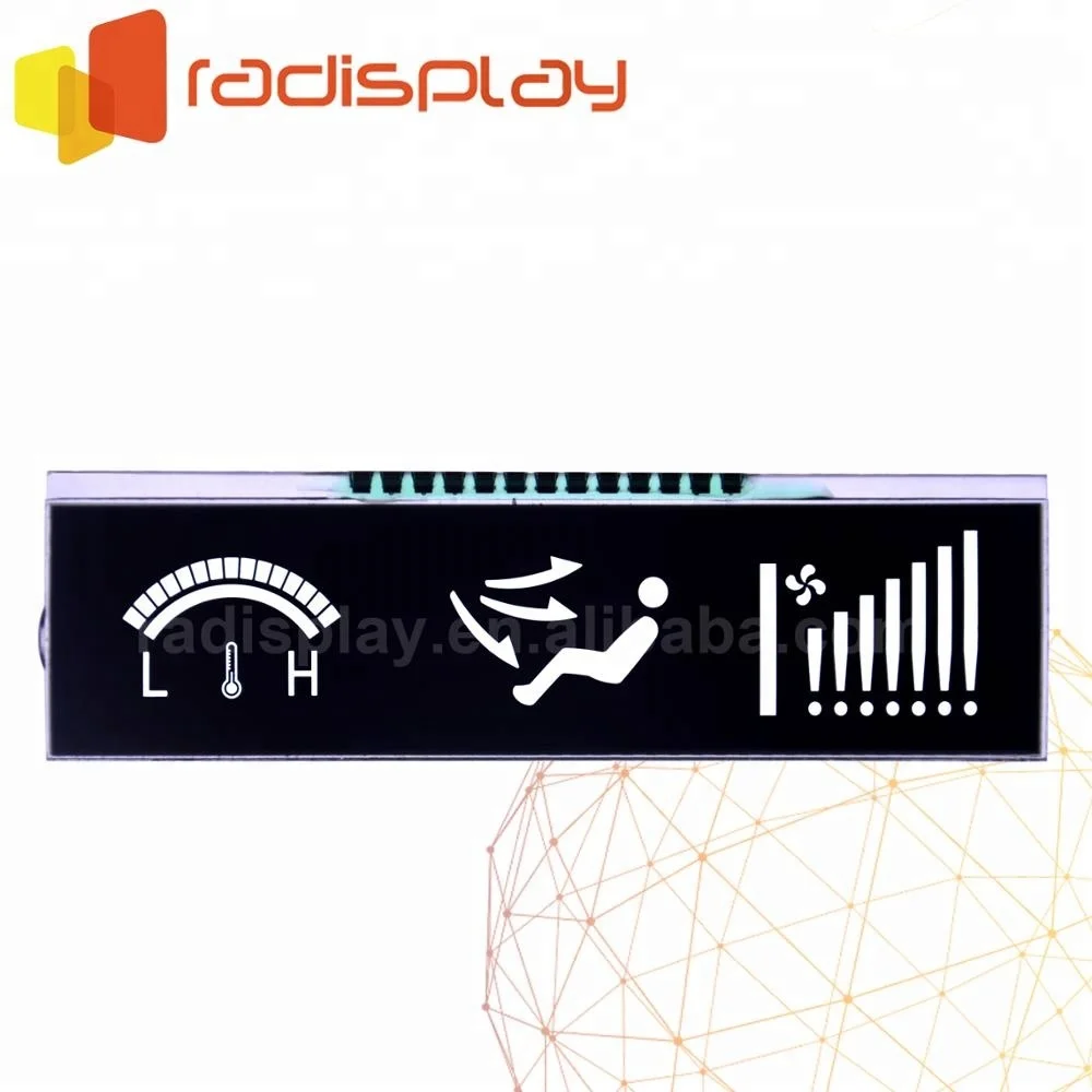 Custom Instrument Va Car Speedometer Dashboard Lcd Display Panel