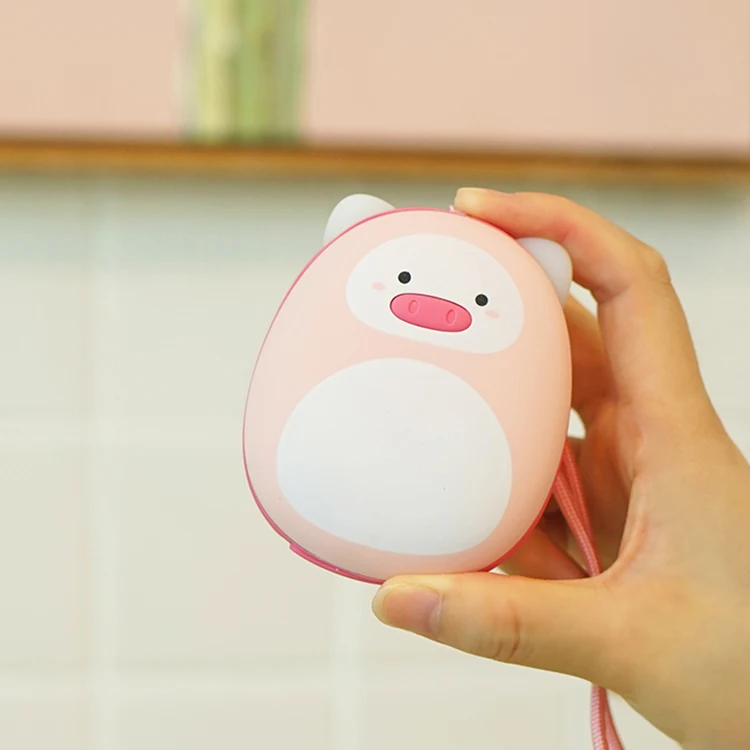 Lovely Design Wholesale Rechargeable USB Powerbank Pocket Hand Warmer Korea