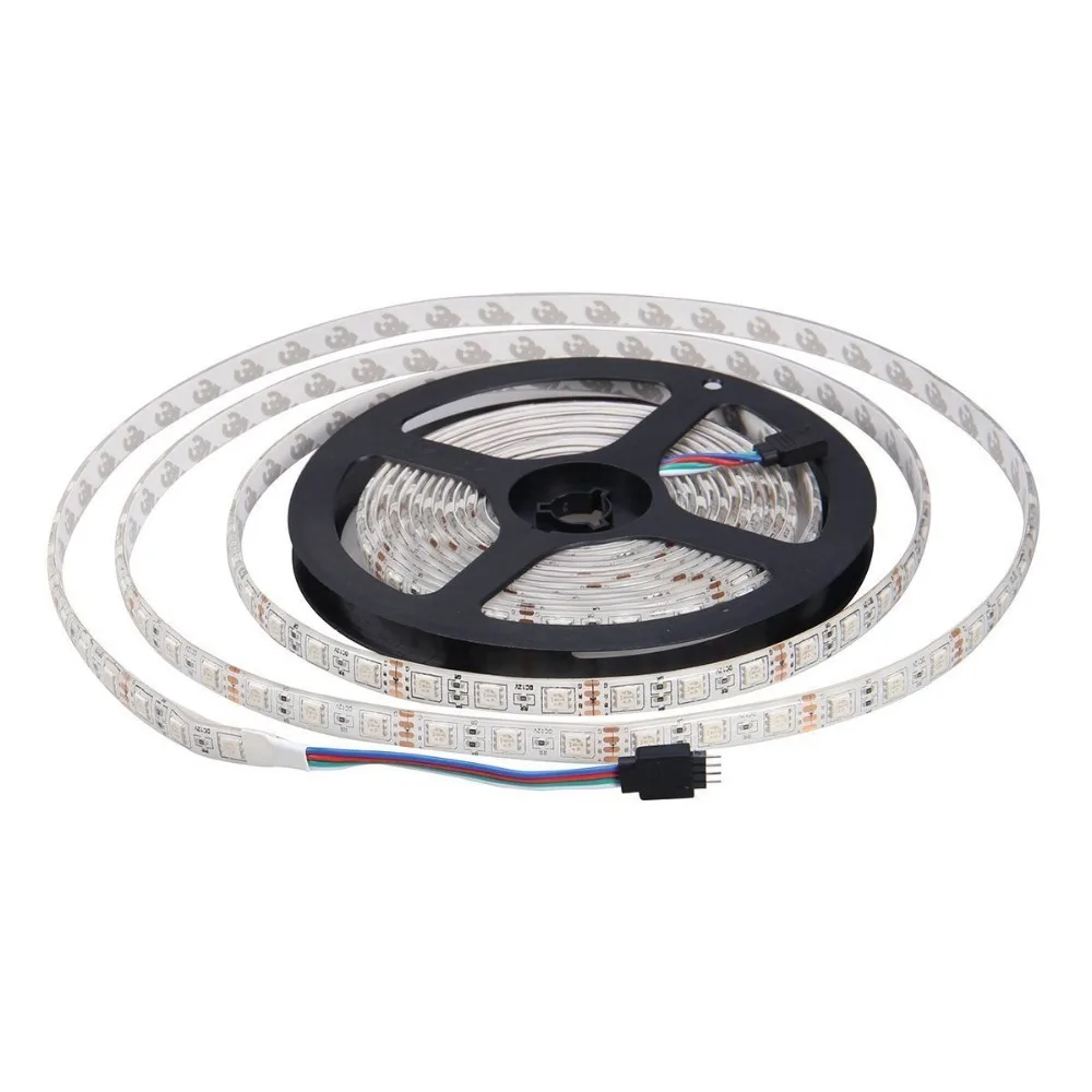 Smart wifi controlled 90leds/m 5050 flexible led light strip 151 resistor with power supply
