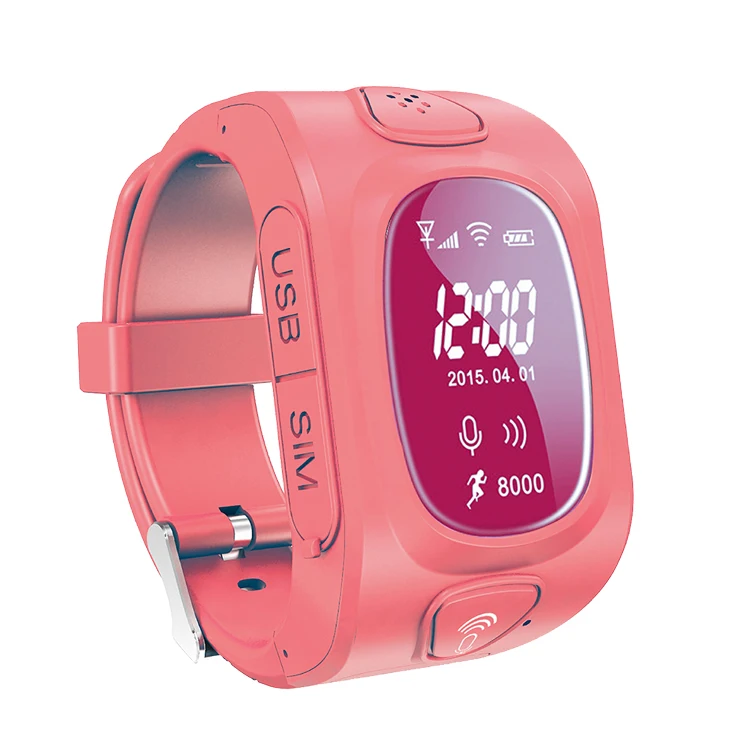 Factory Supply Multi Functional Kids Smart Telephone Watch 2019 Silica Gel Children Wristwatch