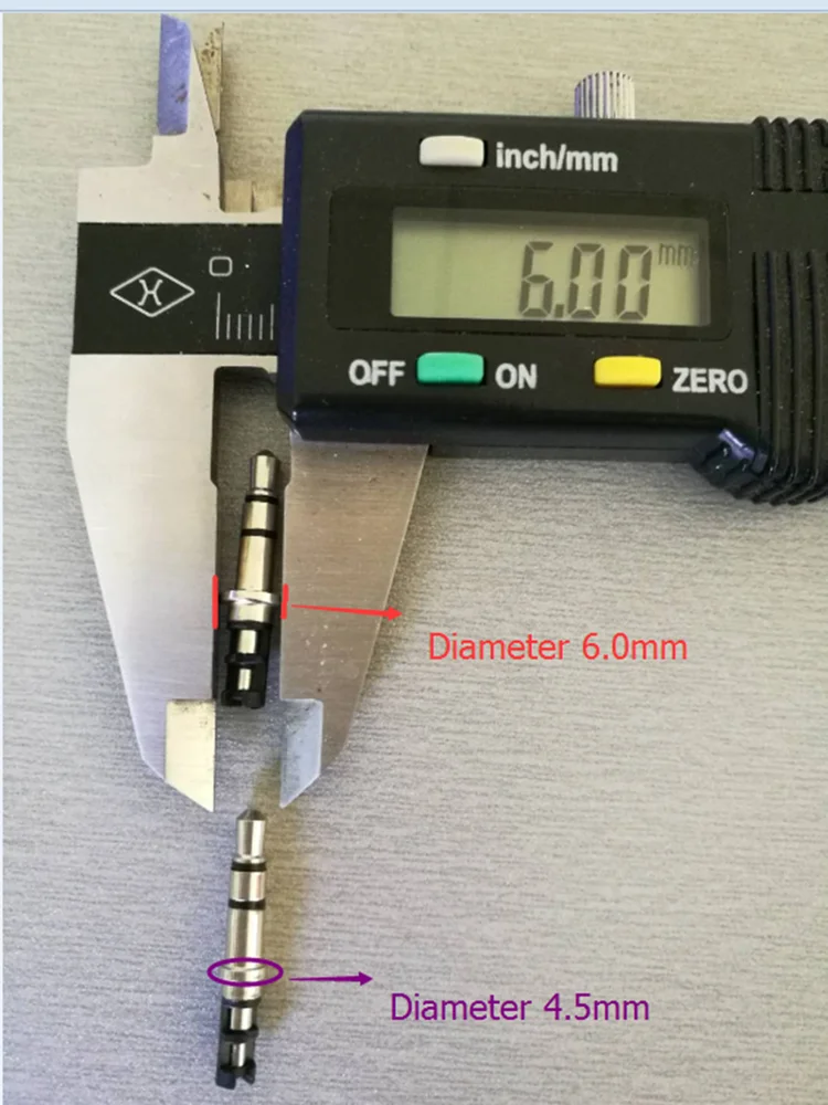 Headphone Accessories 3.5m 4 Pin Headphone Jack 3 Pin For Headphones Jack Plug