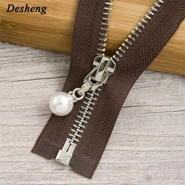 High Quality Handbag Accessories Two Way Metal Zipper No.3 and 5 With Slider Puller For Bag Garment Luggage Suitcase
