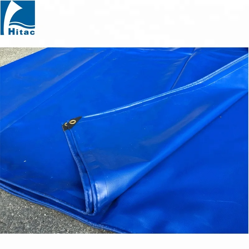 Reusable waterproof 1000d 0.55mm pvc tarpaulin