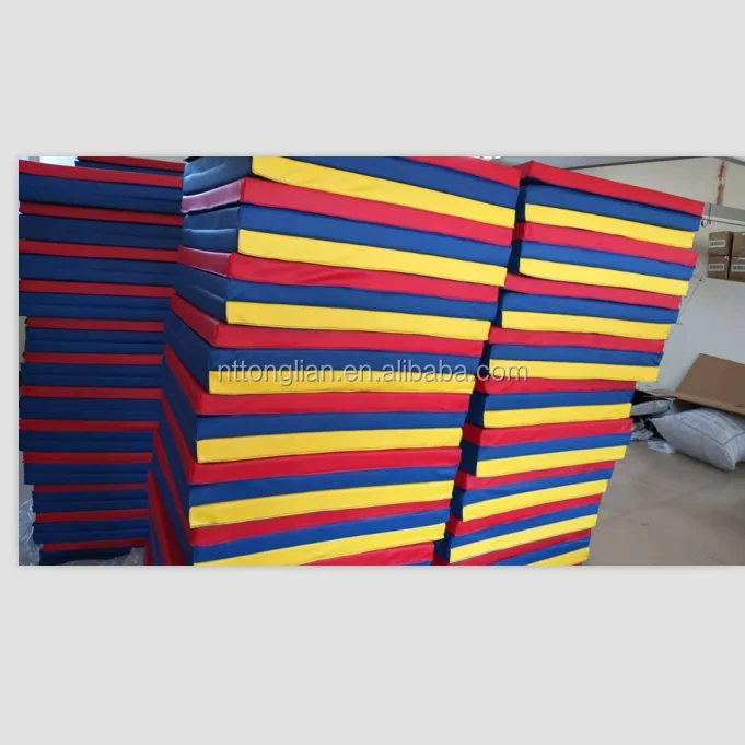 
High Density EPE Foam Folding Gym Mats Gymnastics Tumbling Exercise Mat 