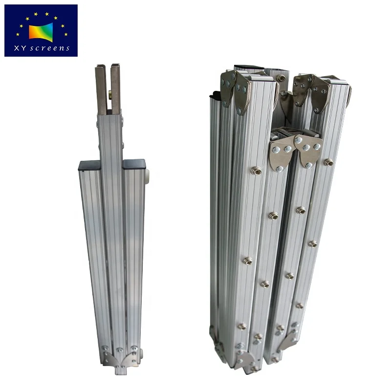 XYSCREENS High Quality Outdoor Fast Folding Portable Front/Rear Projection/Projector Screen 60 inch to 135 inch