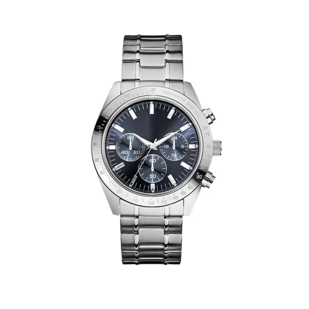 Fashion stainless steel chain watches men sapphire glass automatic custom wristwatches