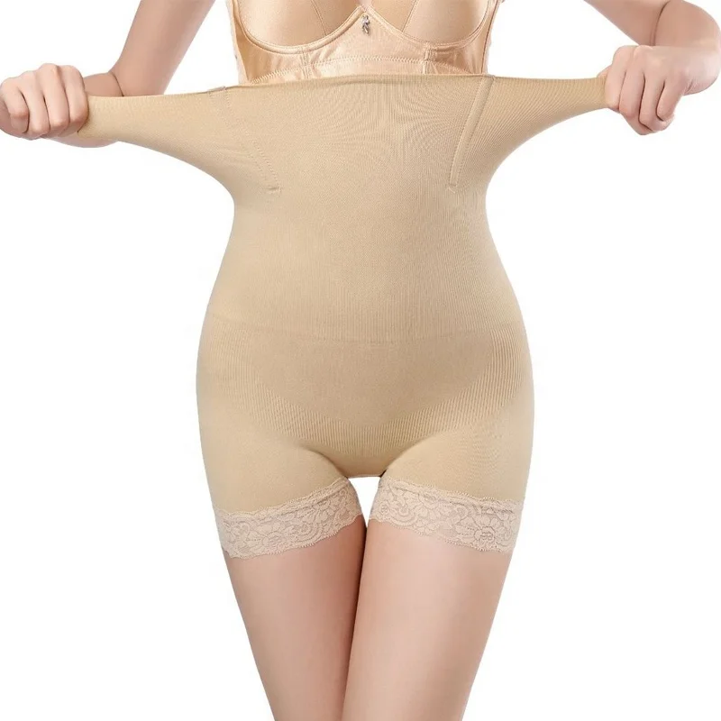 003 Women High Waist Seamless Tummy Control Booty Lifter Boyshort Thigh Slimmer Body Shaper Butt Lifter Panties