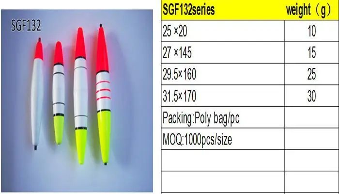 Оптовая продажа оборудование для рыбалки пластиковый поплавок из пенопласта