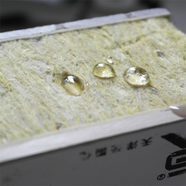 
new building materials save energy fireproof rock wool exterior thermal insulation decorative integrated wall panels 