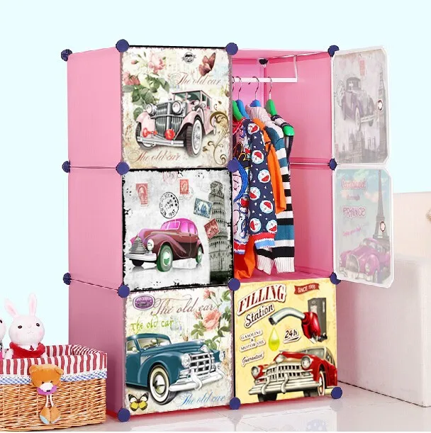 Wholesale diy children wardrobe closet