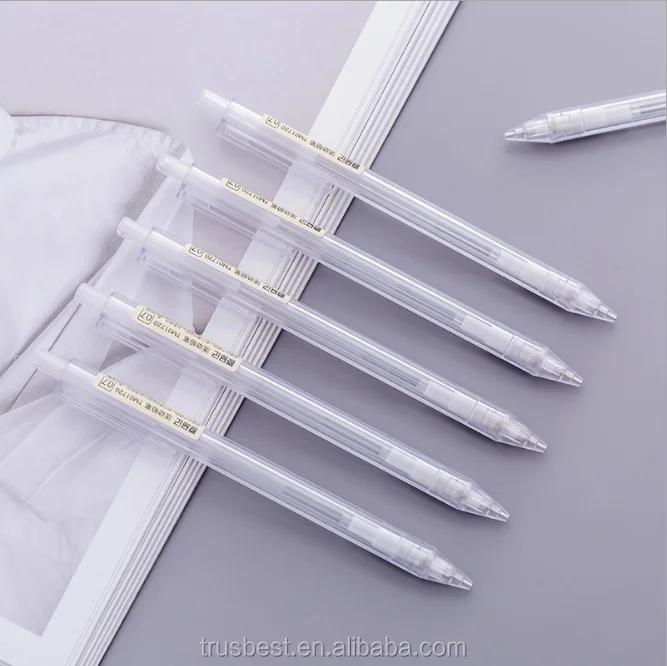 Cheap Cost Customized retractable plastic mechanical pencil for office and school