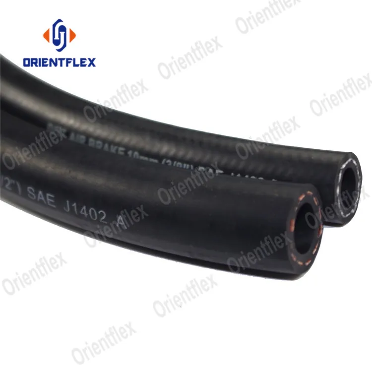 Good price high power smooth 6mm 8mm 10mm flexible rubber air brake line hose hoses repair kit