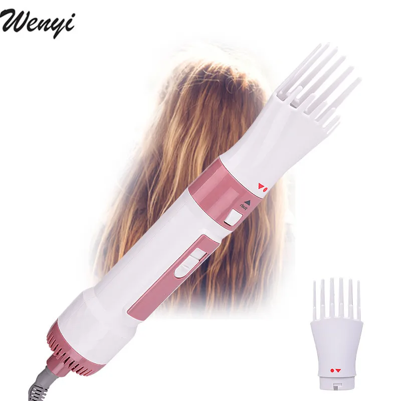 1 Set 220-240V Electric Hair Curling Irons 1200W Styler Hair Blow Dryer Machine Brush Comb Straightener Curler Tool Hair Styling