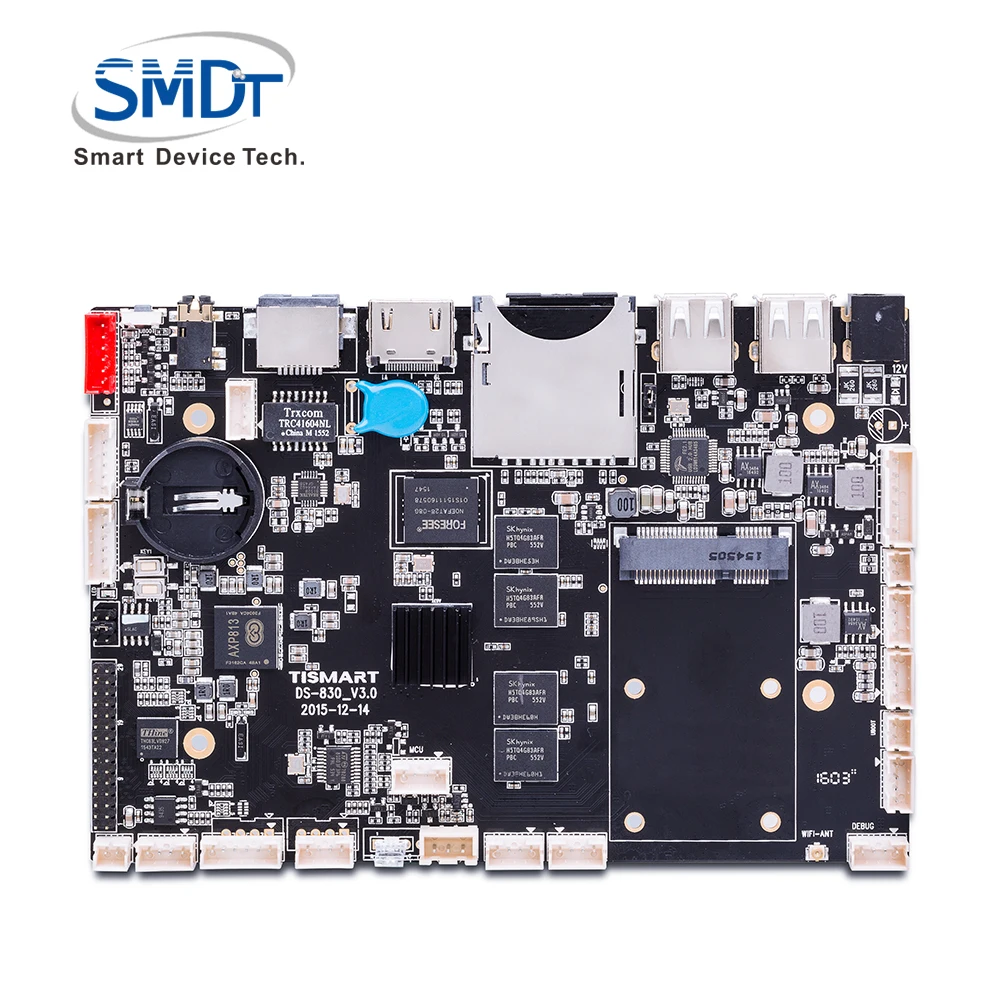 Professional android industrial control PCB motherboard WIFI 3G for digital signage advertising board