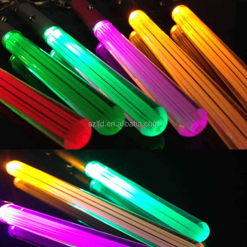 Glow Stick Party Pack Multi Color  flashing led stick lights keyring custom design logo