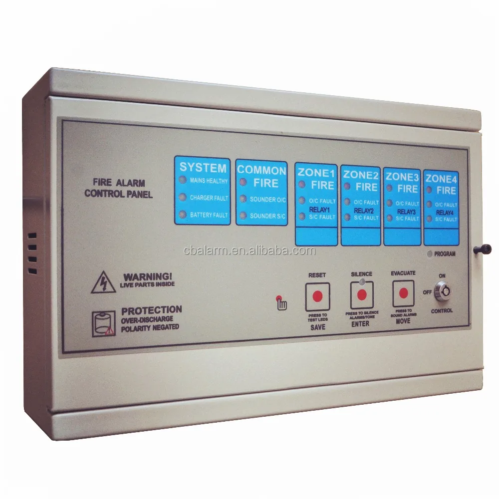 Conventional fire alarm system panel