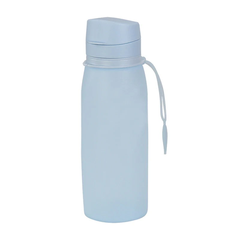 High Quality Large Capacity Silicone Foldable Collapsible Water Bottle