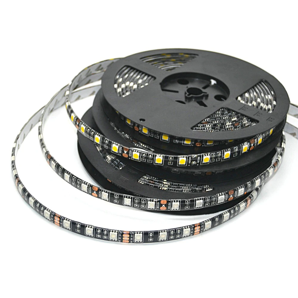 Smart wifi controlled 90leds/m 5050 flexible led light strip 151 resistor with power supply