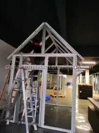 Wonderful Christmas House Make of M-series Exhibition Booth System