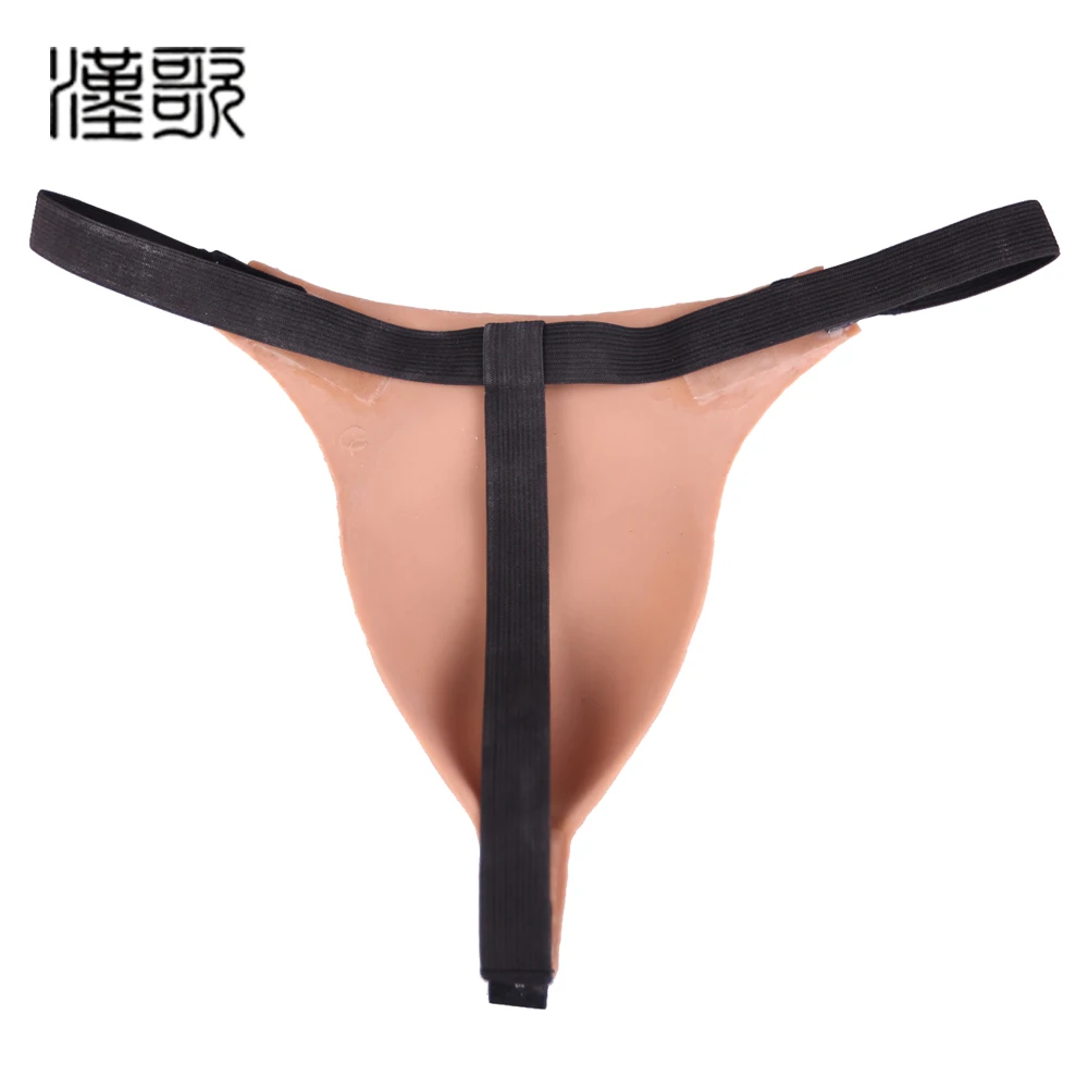 
Crossdresser Panties Camel Toe Men Hiding Gaff Silicone G-string T-back Thong for Drag Queen 