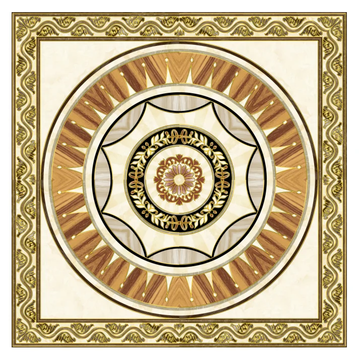 Недорогие керамические плитки, напольные медальоны