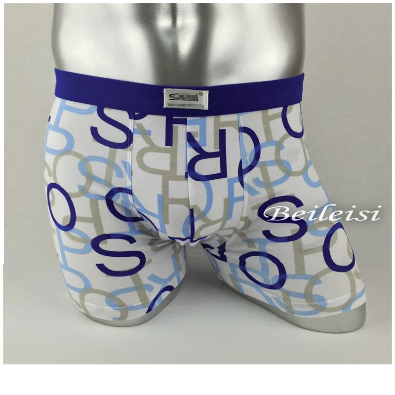 Customized Good quality men funny underwear men boxer male briefs fancy underwear
